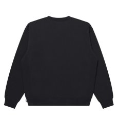 画像2: BlackEyePatch/RHINESTONED OG LABEL CREW SWEAT（BLACK） (2)