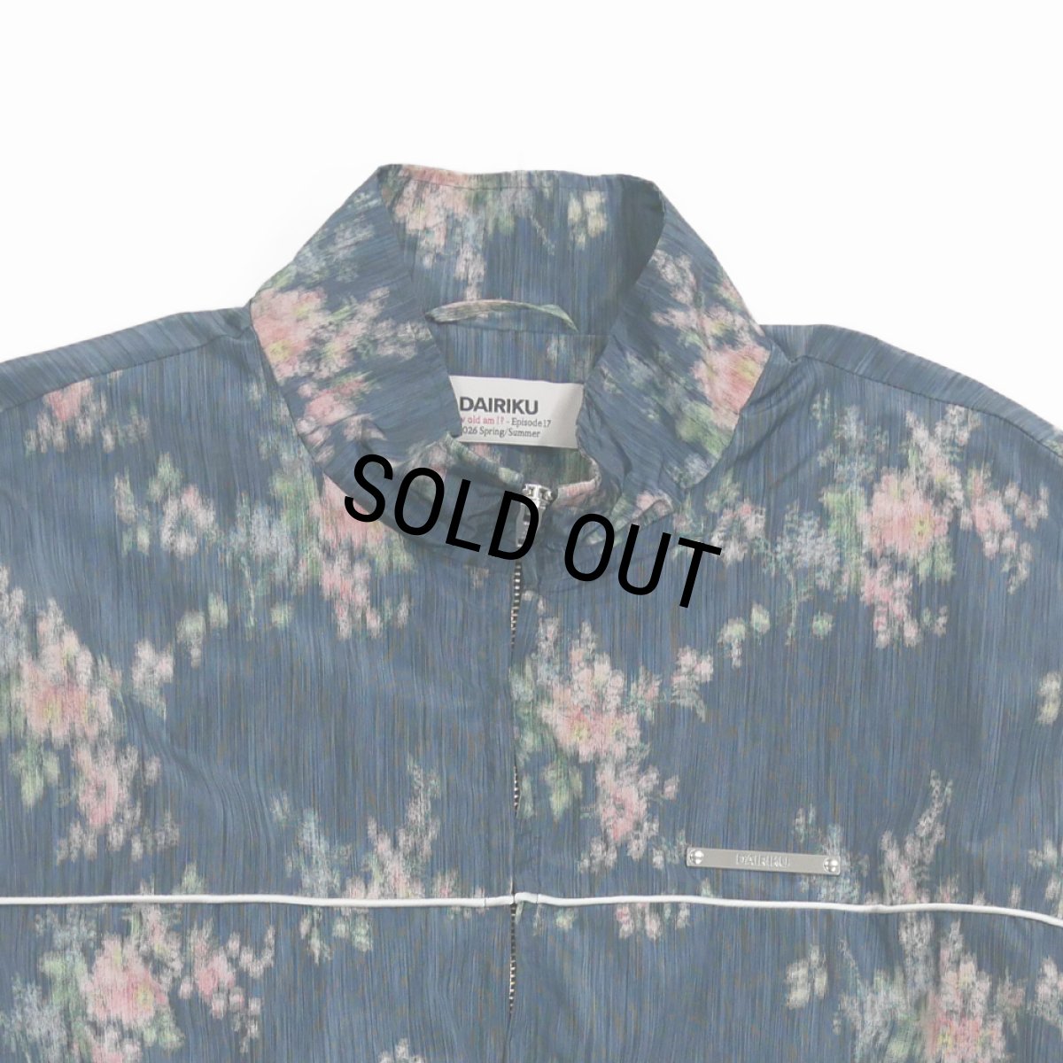 画像5: DAIRIKU/FleurTraining Jacket（Navy）［トレーニングJKT-26春夏］ (5)