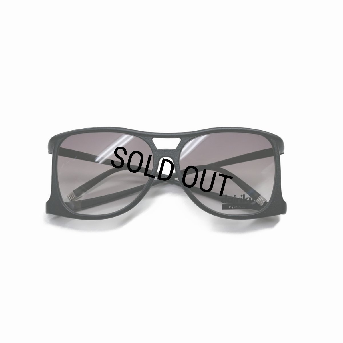 画像1: DAIRIKU/3D Printer Sunglass（Gray）［3Dプリンターサングラス-26春夏］ (1)