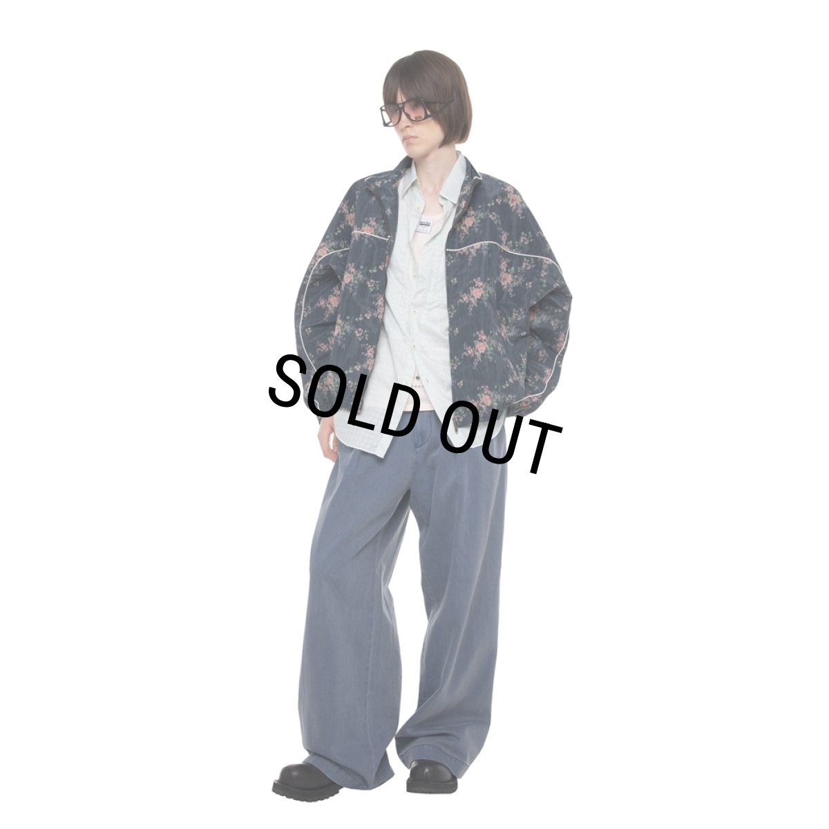 画像10: DAIRIKU/FleurTraining Jacket（Navy）［トレーニングJKT-26春夏］ (10)