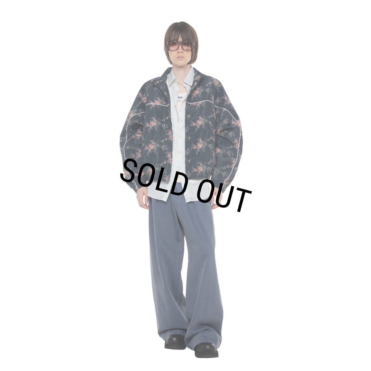 画像9: DAIRIKU/FleurTraining Jacket（Navy）［トレーニングJKT-26春夏］ (9)