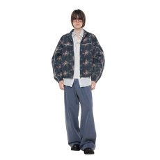 画像7: DAIRIKU/FleurTraining Jacket（Navy）［トレーニングJKT-26春夏］ (7)