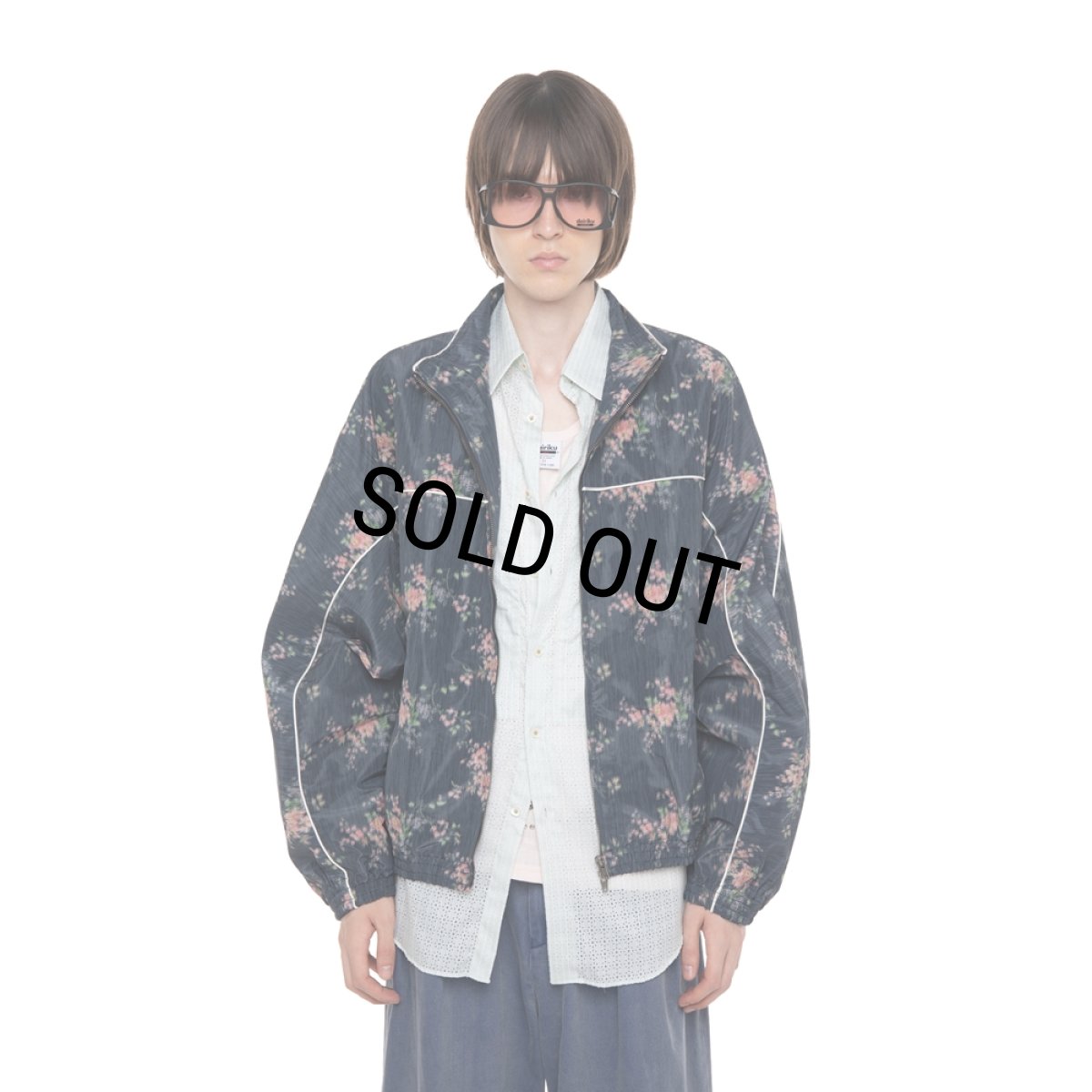 画像8: DAIRIKU/FleurTraining Jacket（Navy）［トレーニングJKT-26春夏］ (8)