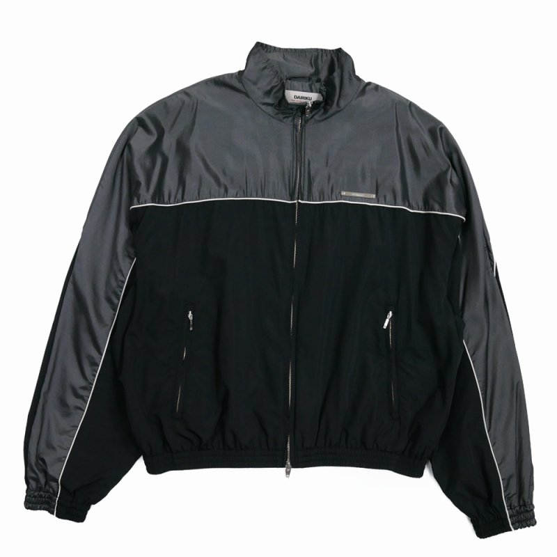 画像1: DAIRIKU/Tom Silk-PE Training Jacket（Gray/Black）［トレーニングJKT-26春夏］