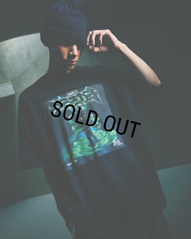 TIGHTBOOTH/MACHIKAZE T-SHIRT（×SEEDA）（White）［街風T-25冬］ - JONAS