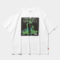 画像1: TIGHTBOOTH/MACHIKAZE T-SHIRT（×SEEDA）（White）［街風T-25冬］ (1)