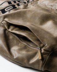 画像6: TIGHTBOOTH/ADRENALINE LEATHER DOWN JKT（×SEEDA）（Brown）［アドレナリンレザーダウンJKT-25冬］ (6)