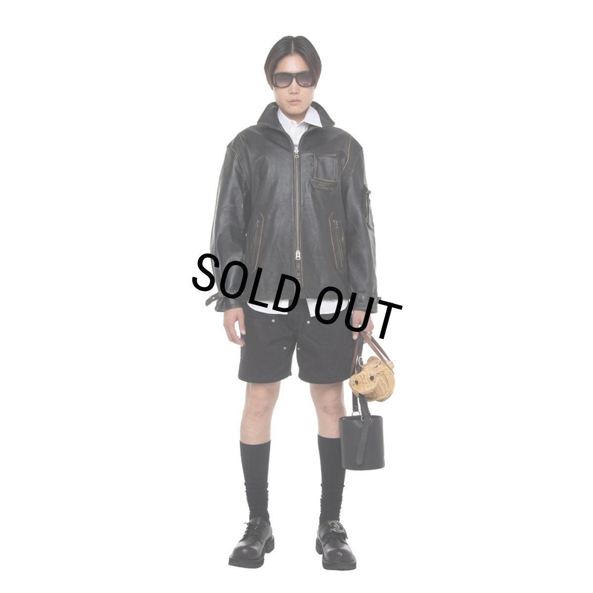 画像2: 【30%OFF】DAIRIKU/D Buckle Laether Shoes（Black）［Dバックルレザーシューズ-26春夏］ (2)