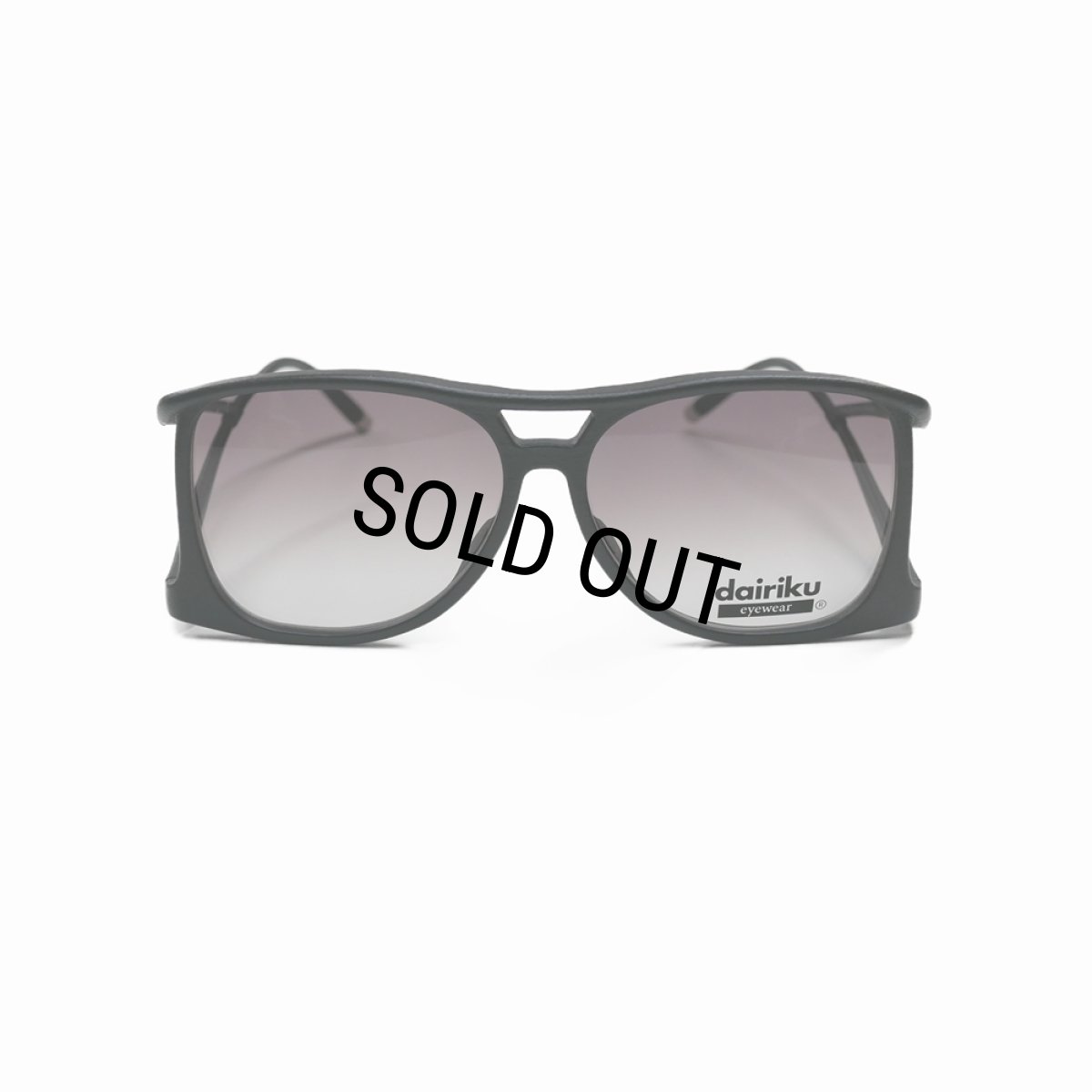 画像2: DAIRIKU/3D Printer Sunglass（Gray）［3Dプリンターサングラス-26春夏］ (2)