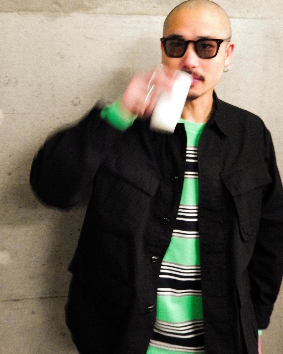 画像3: WACKO MARIA/FATIGUE JACKET（BLACK）［ファティーグJKT-26春夏］ (3)