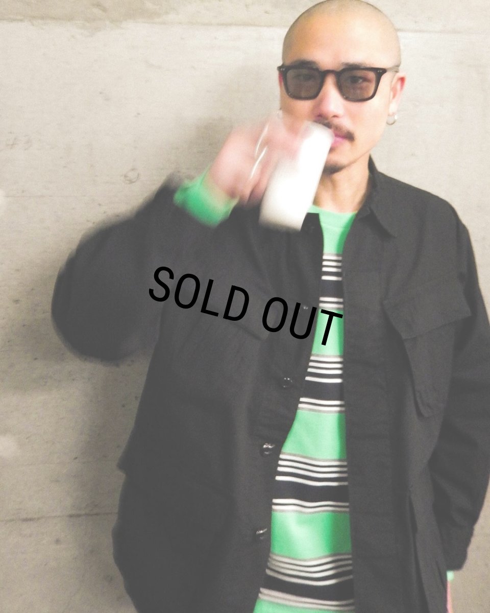 画像3: WACKO MARIA/FATIGUE JACKET（BLACK）［ファティーグJKT-26春夏］ (3)