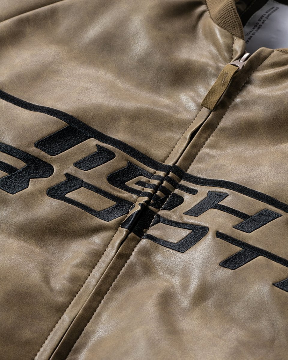 画像5: TIGHTBOOTH/ADRENALINE LEATHER DOWN JKT（×SEEDA）（Brown）［アドレナリンレザーダウンJKT-25冬］ (5)