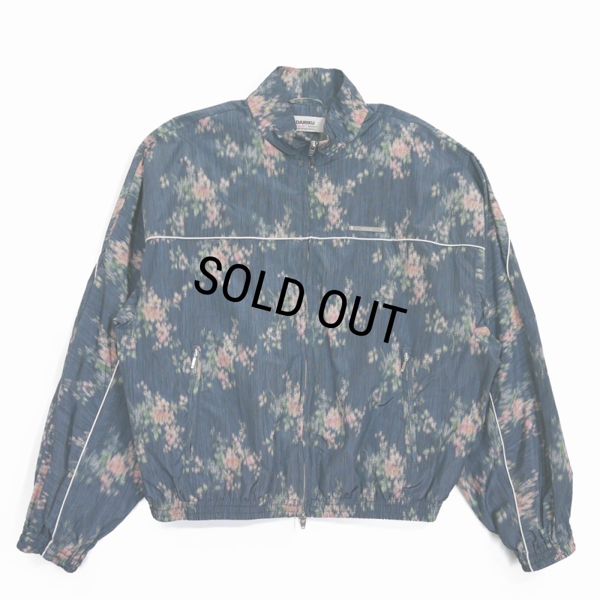 画像1: DAIRIKU/FleurTraining Jacket（Navy）［トレーニングJKT-26春夏］ (1)