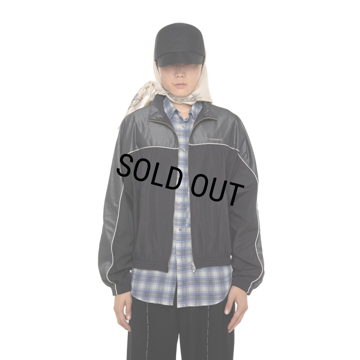 画像6: 【30%OFF】DAIRIKU/Tom Silk-PE Training Jacket（Navy/Gray）［トレーニングJKT-26春夏］ (6)