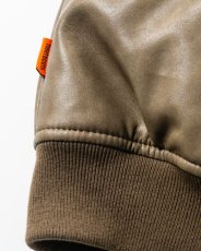 画像9: TIGHTBOOTH/ADRENALINE LEATHER DOWN JKT（×SEEDA）（Brown）［アドレナリンレザーダウンJKT-25冬］ (9)
