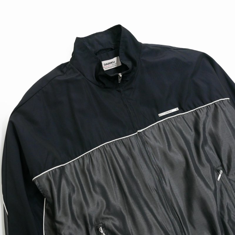 30%OFF】DAIRIKU/Tom Silk-PE Training Jacket（Navy/Gray