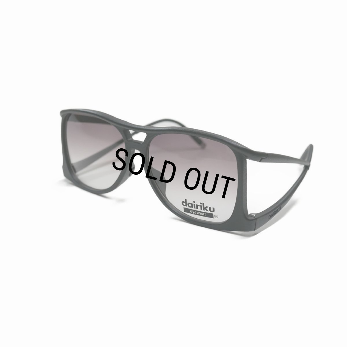 画像3: DAIRIKU/3D Printer Sunglass（Gray）［3Dプリンターサングラス-26春夏］ (3)