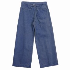 画像2: DAIRIKU/Wide Two Tuck Chino Pants（Blue）［ワイドツータックチノパン-26春夏］ (2)