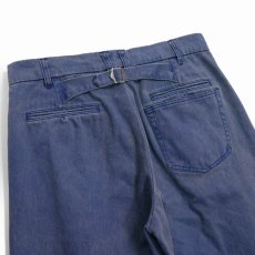 画像5: DAIRIKU/Wide Two Tuck Chino Pants（Blue）［ワイドツータックチノパン-26春夏］ (5)