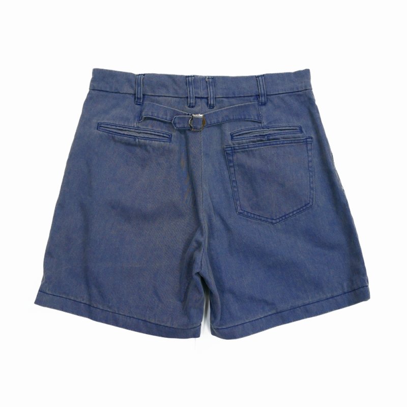 画像2: DAIRIKU/Chino Half Painter Pants（Blue）［チノハーフペインターパンツ-26春夏］