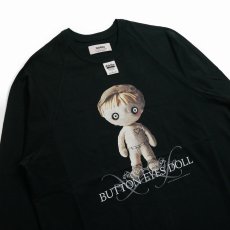 画像3: DAIRIKU/BUTTON EYE DOLL Raglan Tag Tour Tee（Black）［ラグランタグツアーT-26春夏］ (3)