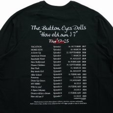 画像5: DAIRIKU/BUTTON EYE DOLL Raglan Tag Tour Tee（Black）［ラグランタグツアーT-26春夏］ (5)