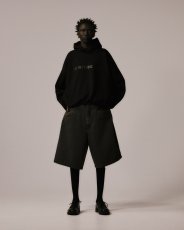 画像11: COOTIE PRODUCTIONS/Swallow Rib Sweat Hoodie（Black）［スワローリブスウェットフーディー-26春夏］ (11)