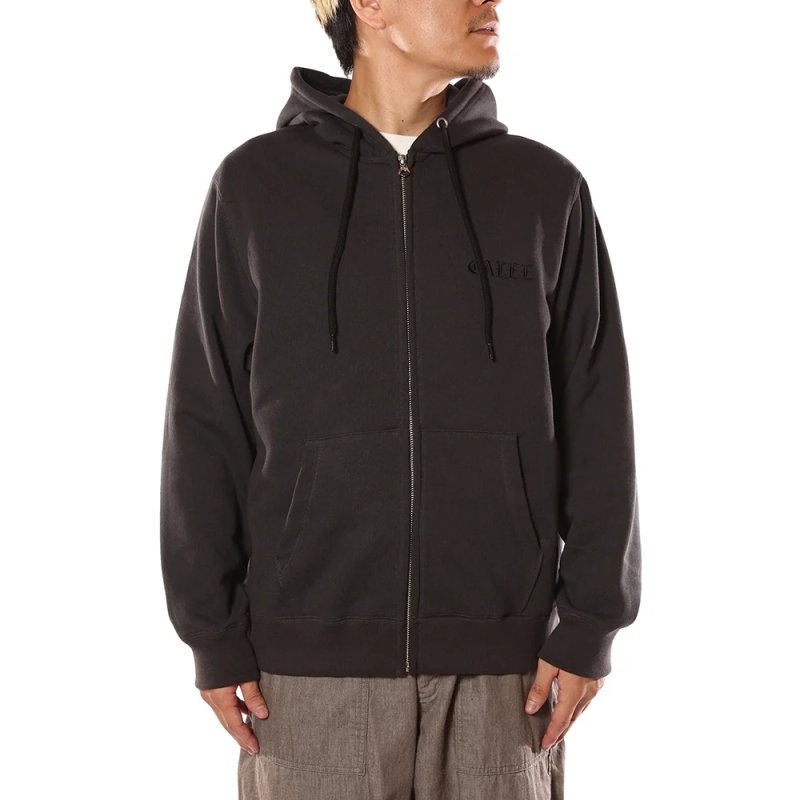 画像3: CALEE/LOGO ZIP HD（INK BLACK）［ロゴジップフーディー-26春夏］