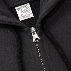 画像3: CALEE/LOGO ZIP HD（INK BLACK）［ロゴジップフーディー-26春夏］ (3)