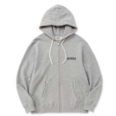 画像1: CALEE/LOGO ZIP HD（MIX GRAY）［ロゴジップフーディー-26春夏］ (1)