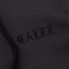 画像4: CALEE/LOGO ZIP HD（INK BLACK）［ロゴジップフーディー-26春夏］ (4)