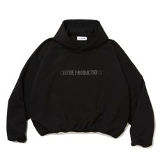 画像1: COOTIE PRODUCTIONS/Swallow Rib Sweat Hoodie（Black）［スワローリブスウェットフーディー-26春夏］ (1)