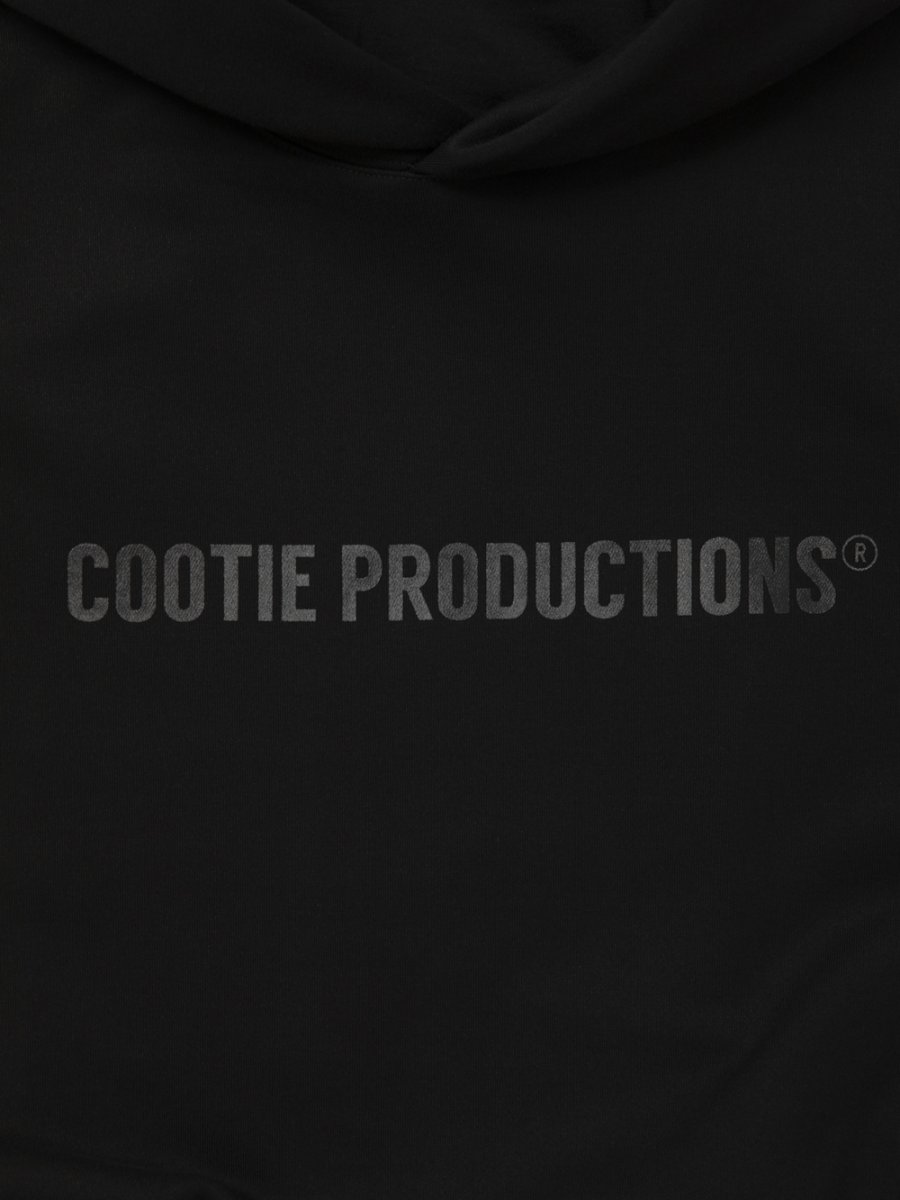 画像3: COOTIE PRODUCTIONS/Swallow Rib Sweat Hoodie（Black）［スワローリブスウェットフーディー-26春夏］ (3)