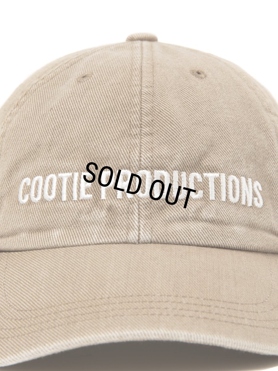 画像4: COOTIE PRODUCTIONS/Color Denim 6 Panel Cap（Fade Beige）［カラーデニム6パネルキャップ-26春夏］ (4)