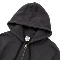 画像2: CALEE/LOGO ZIP HD（INK BLACK）［ロゴジップフーディー-26春夏］ (2)
