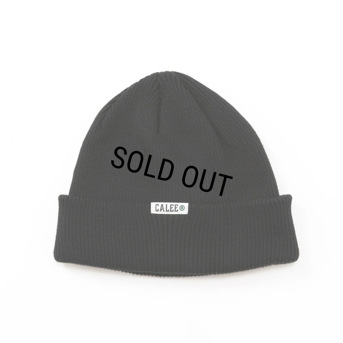 画像1: CALEE/COOL MAX KNIT CAP（BLACK）［クールマックスニットキャップ-26春夏］ (1)