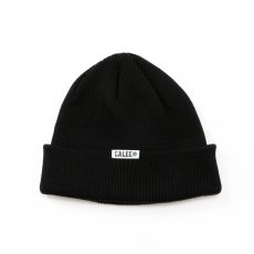 画像1: CALEE/COOL MAX KNIT CAP（BLACK）［クールマックスニットキャップ-26春夏］ (1)