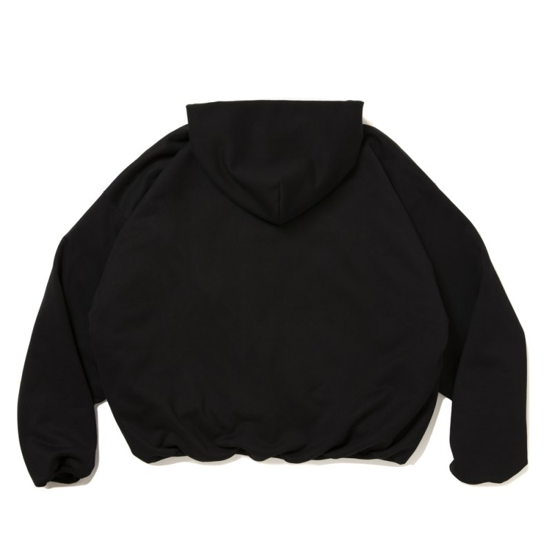 画像2: COOTIE PRODUCTIONS/Swallow Rib Sweat Hoodie（Black）［スワローリブスウェットフーディー-26春夏］