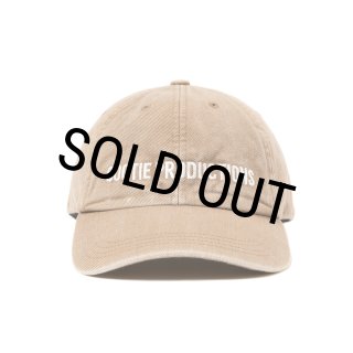 COOTIE PRODUCTIONS/Color Denim 6 Panel Cap（Fade Beige）［カラー