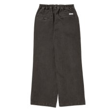 画像2: COOTIE PRODUCTIONS/Color Denim Square Leg Easy Trousers（Fade Black）［カラーデニムスクエアレッグイージートラウザース-26春夏］ (2)