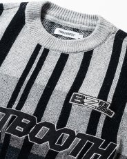 画像3: TIGHTBOOTH/JQ KNIT SWEATER（×紅桜）（Black）［ジャガードニットセーター-25冬］ (3)
