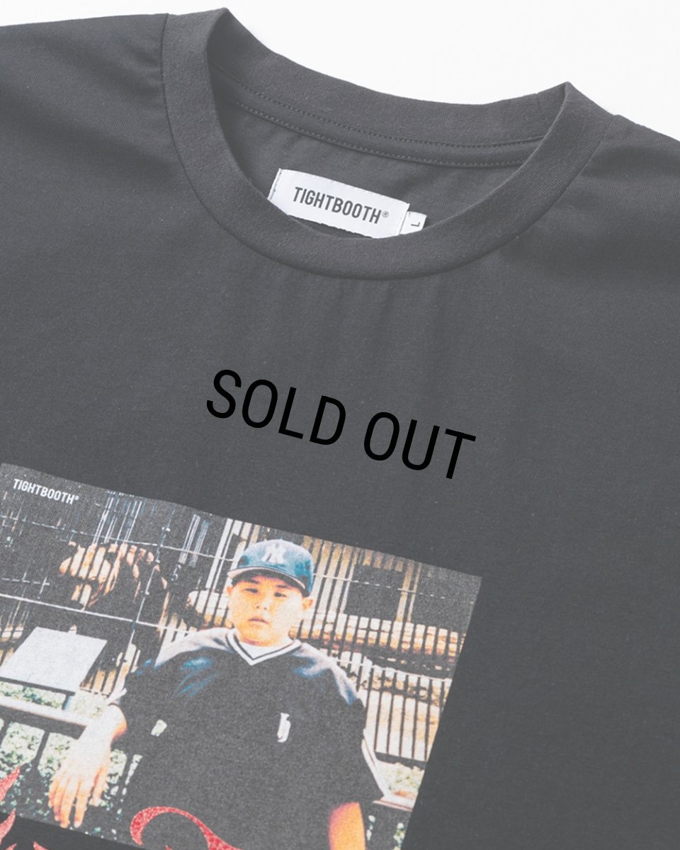 画像2: 【30%OFF】TIGHTBOOTH/紅桜 T-SHIRT（×紅桜）（Black）［紅桜T-25冬］ (2)