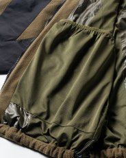画像12: TIGHTBOOTH/NYLON PANEL FLEECE JKT（×紅桜）（Olive）［ナイロンパネルフリースJKT-25冬］ (12)