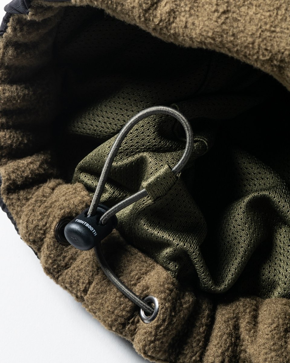 画像11: TIGHTBOOTH/NYLON PANEL FLEECE JKT（×紅桜）（Olive）［ナイロンパネルフリースJKT-25冬］ (11)