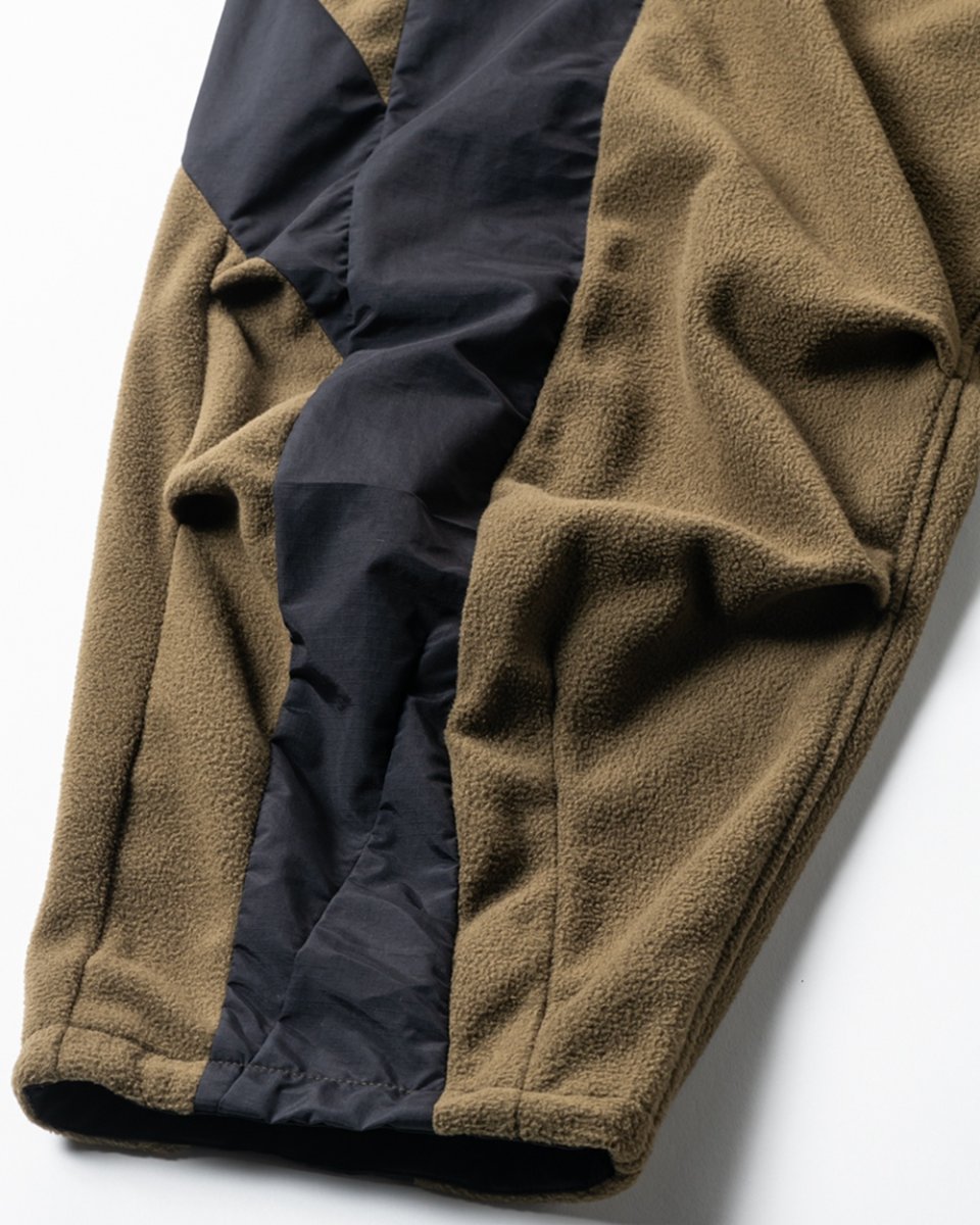 画像10: TIGHTBOOTH/NYLON PANEL FLEECE BALLOON PANTS（×紅桜）（Olive）［ナイロンパネルフリースバルーンパンツ-25冬］ (10)