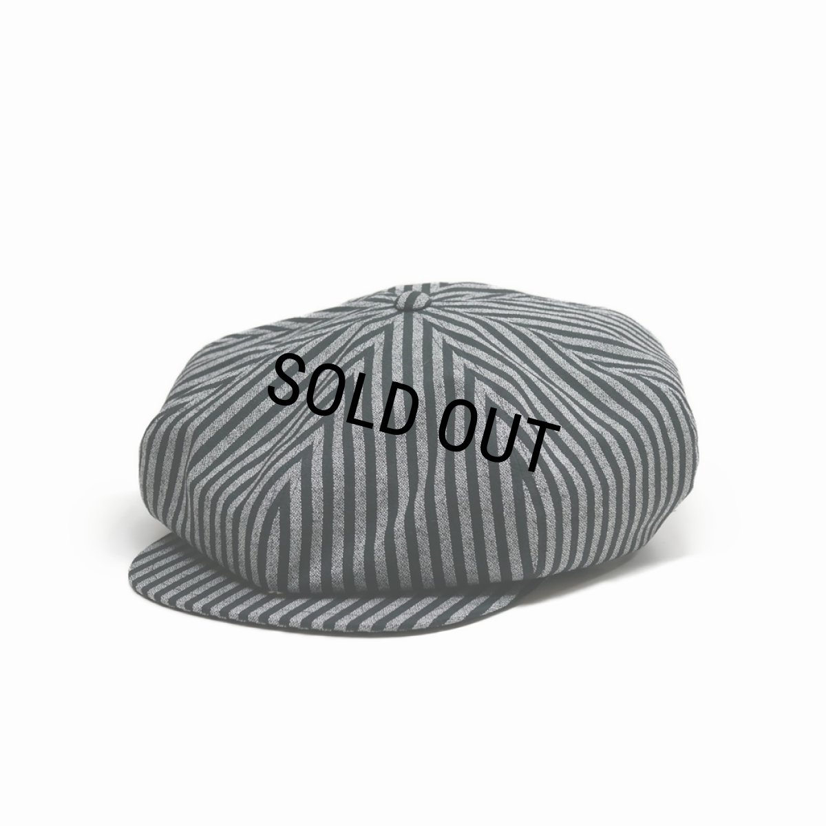 画像1: BUENA VISTA/BV big casquette（BLACK STRIPE）［ビッグキャスケット-26春夏］ (1)