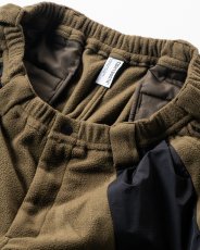画像4: TIGHTBOOTH/NYLON PANEL FLEECE BALLOON PANTS（×紅桜）（Olive）［ナイロンパネルフリースバルーンパンツ-25冬］ (4)