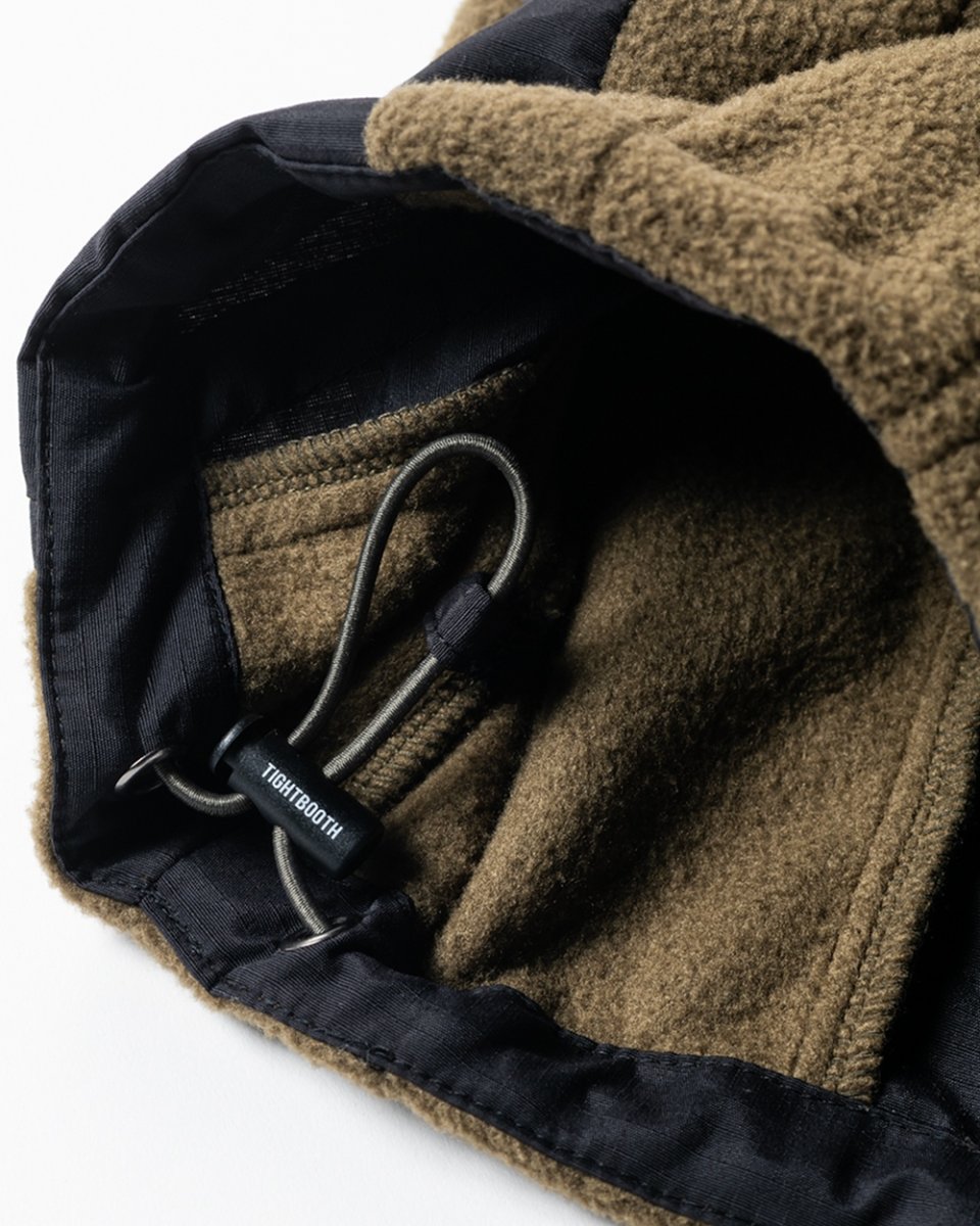 画像11: TIGHTBOOTH/NYLON PANEL FLEECE BALLOON PANTS（×紅桜）（Olive）［ナイロンパネルフリースバルーンパンツ-25冬］ (11)