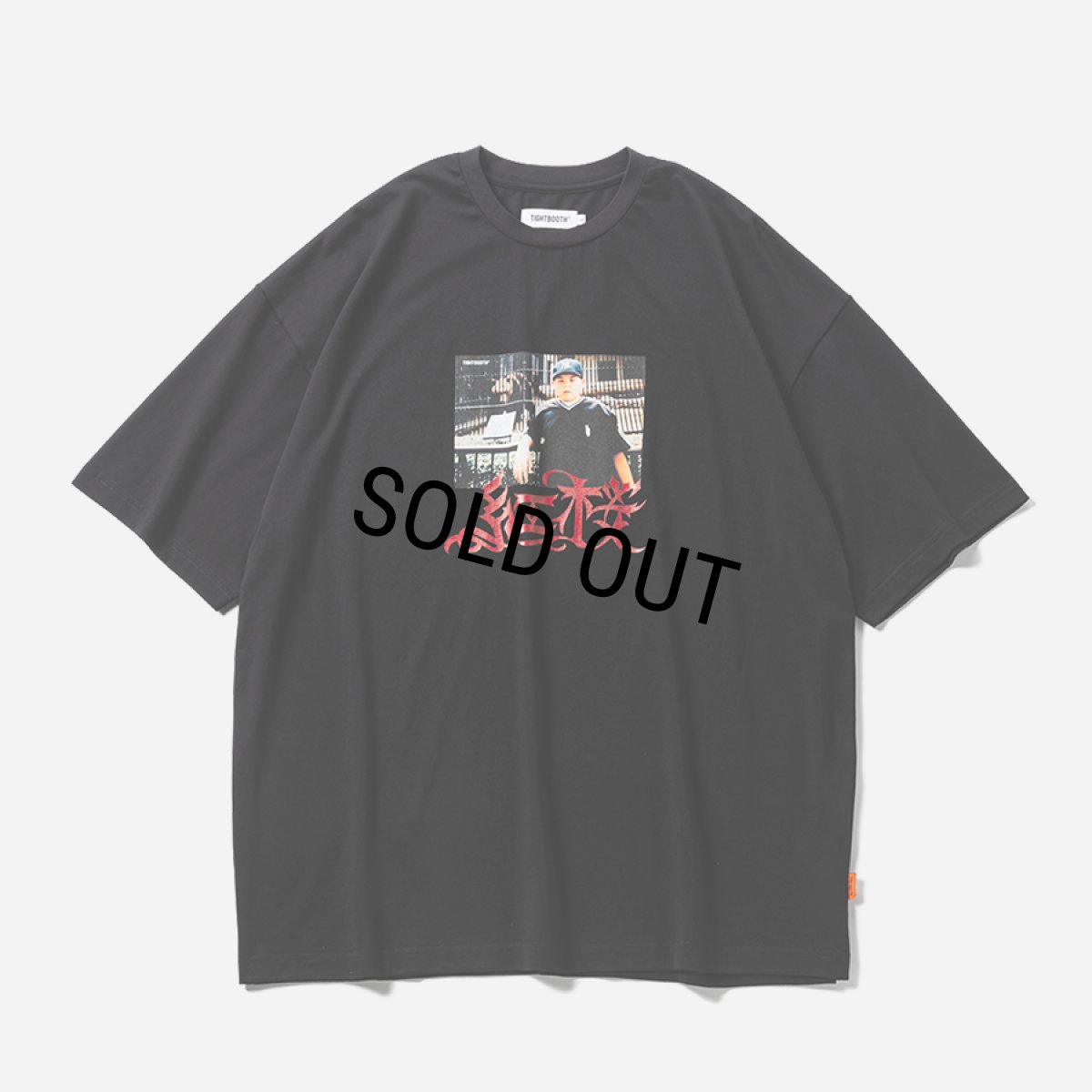 画像1: 【30%OFF】TIGHTBOOTH/紅桜 T-SHIRT（×紅桜）（Black）［紅桜T-25冬］ (1)