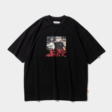 画像1: TIGHTBOOTH/紅桜 T-SHIRT（×紅桜）（Black）［紅桜T-25冬］ (1)